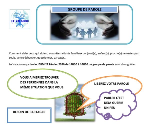 Groupe de parole aidants